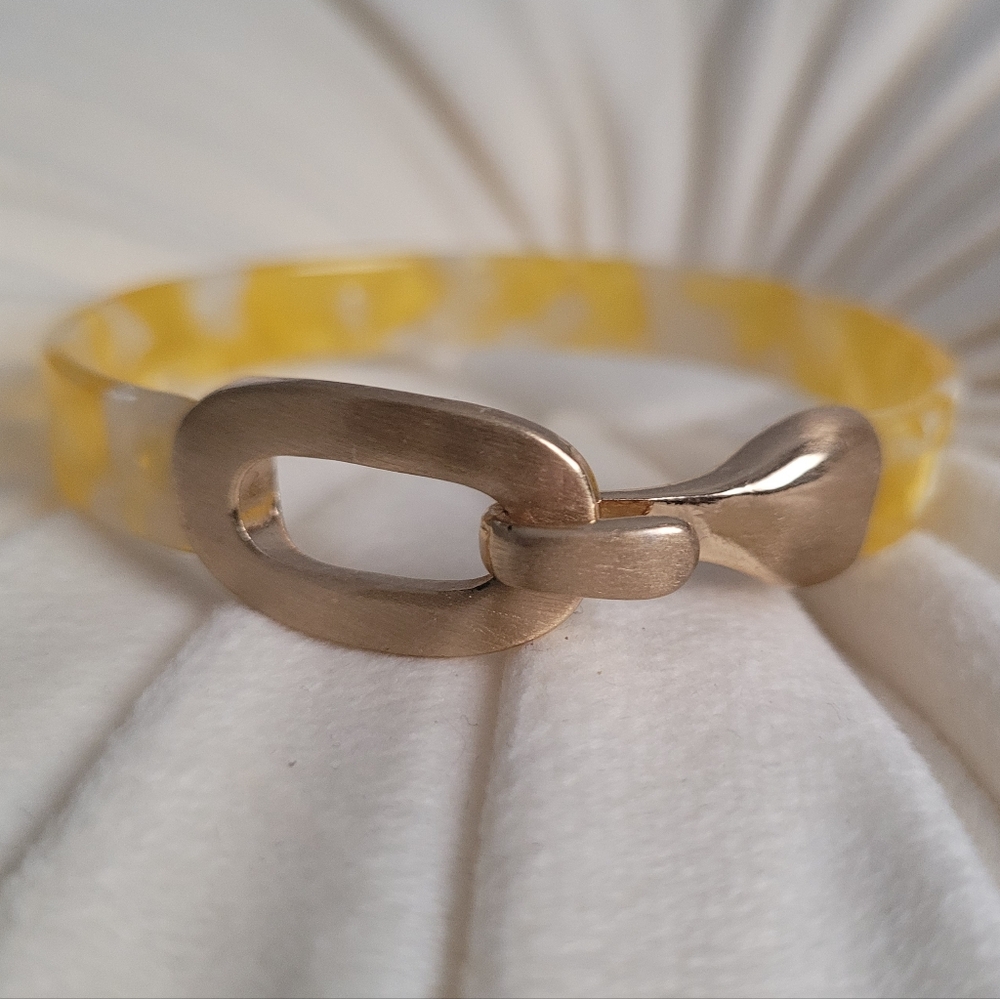 Gold and Yellow Bracelet